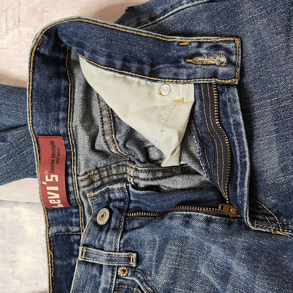 Kid's Levi's 559 Loose Straight Jeans - Picture 5 of 7